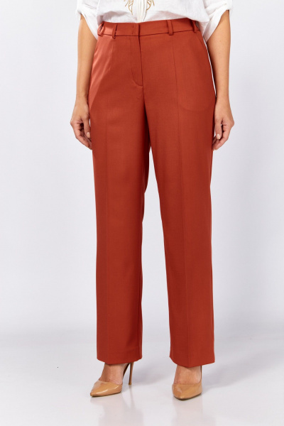 Брюки MALI 324-047 терракот - фото 7