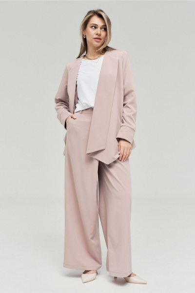 Жакет GRATTO 7229 пудра - фото 2