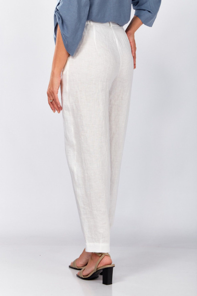 Брюки MALI 325-062 белый - фото 9