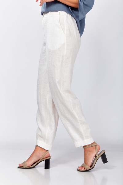 Брюки MALI 325-062 белый - фото 6