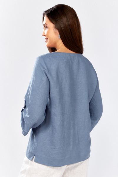Блуза MALI 625-080 голубой - фото 14
