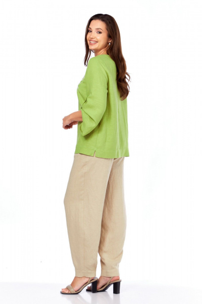 Блуза MALI 625-080 салатовый - фото 9