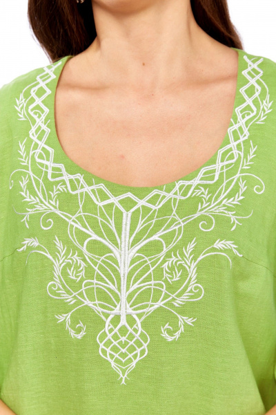 Блуза MALI 625-080 салатовый - фото 6