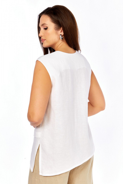 Блуза MALI 625-081 белый - фото 9