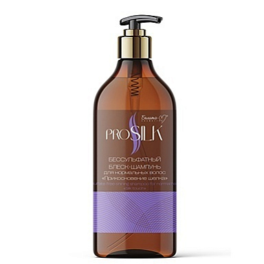 Шампунь Belita PROSILK-Бессульфатный блеск-шампунь для нормальных волос "Прикосновени - фото 1