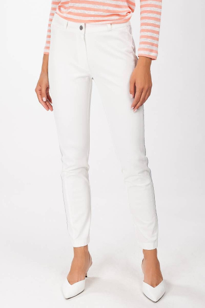 Брюки с декоративной тесьмой и классической посадкой Femme & Devur 9231 1.1D(170) - фото 1