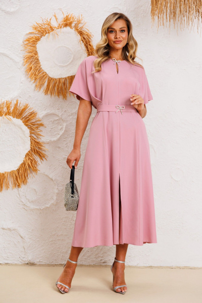 Платье AGATTI 5743А розовый - фото 6