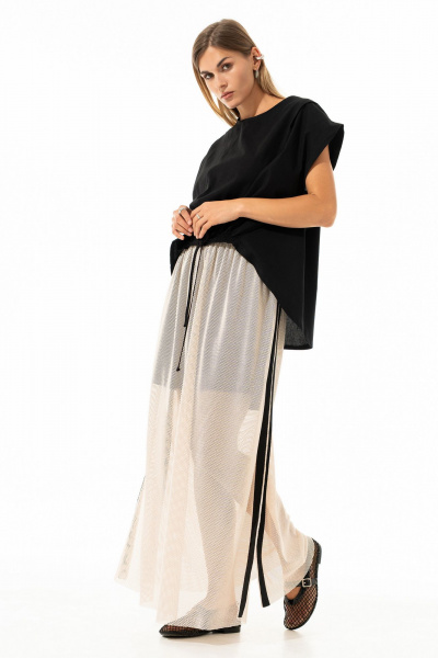 Блуза Luna 246 черный - фото 8