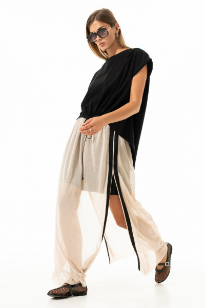 Блуза Luna 246 черный - фото 6