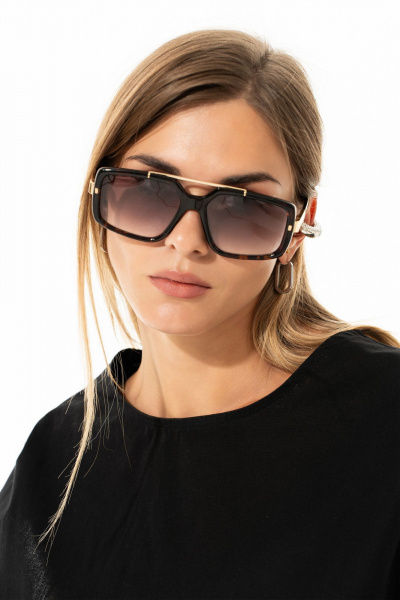 Блуза Luna 246 черный - фото 4