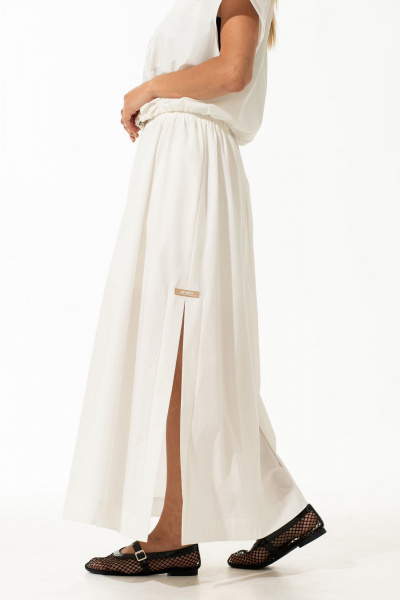 Рубашка, юбка Luna 247 молоко - фото 8