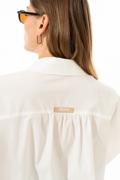 Рубашка, юбка Luna 247 молоко - фото 4