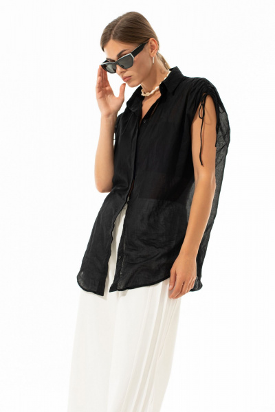 Рубашка Luna 249 черный - фото 6