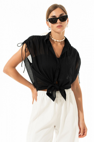 Рубашка Luna 249 черный - фото 1