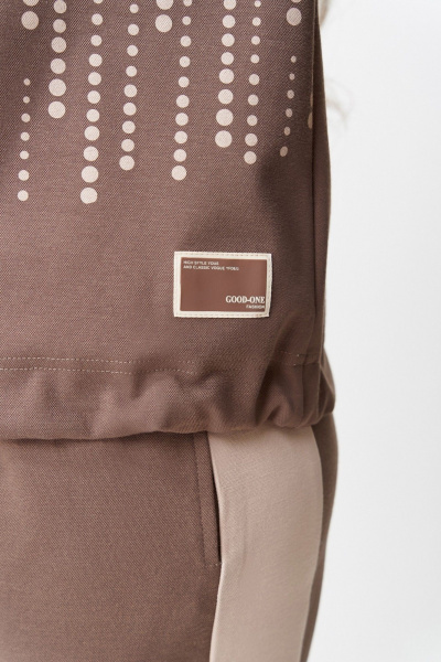 Брюки, джемпер Fita 1863 шоколадно-бежевый - фото 8