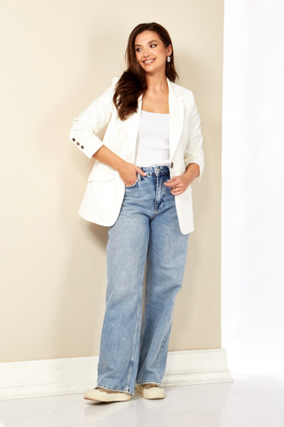 Жакет Shetti 4074 молочный - фото 2