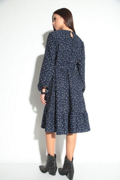 Платье Michel chic 2048 синий - фото 4