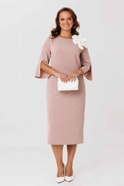 Платье Mubliz 269 бежевый - фото 18