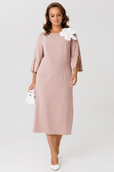 Платье Mubliz 269 бежевый - фото 16