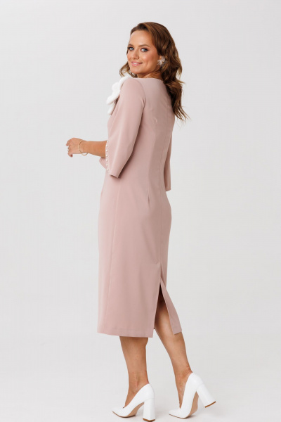 Платье Mubliz 269 бежевый - фото 11