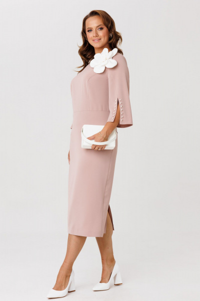 Платье Mubliz 269 бежевый - фото 2