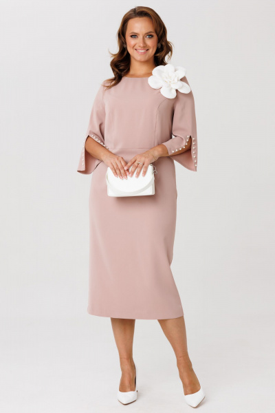 Платье Mubliz 269 бежевый - фото 1