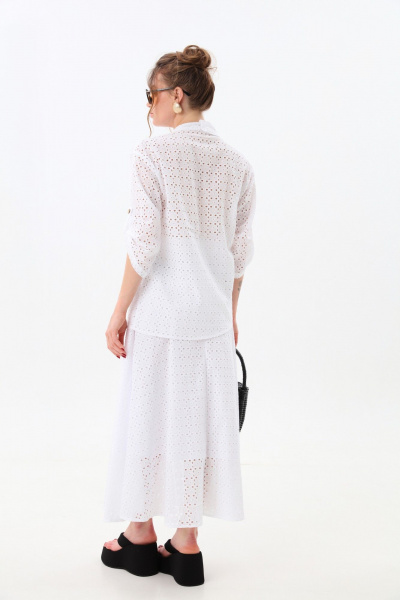 Жакет, юбка NikVa 928-8 молоко - фото 4