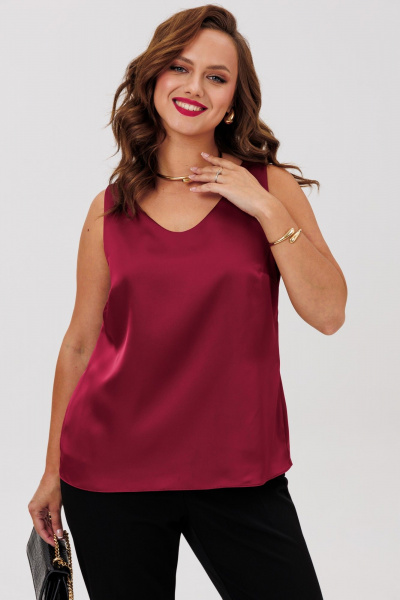 Блуза ANIDEN 23-1 бордо - фото 9