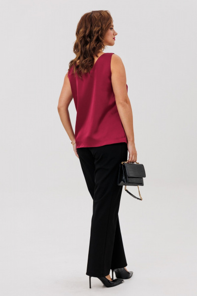 Блуза ANIDEN 23-1 бордо - фото 6