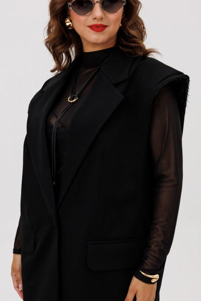 Жилет ANIDEN 64-1 черный - фото 4