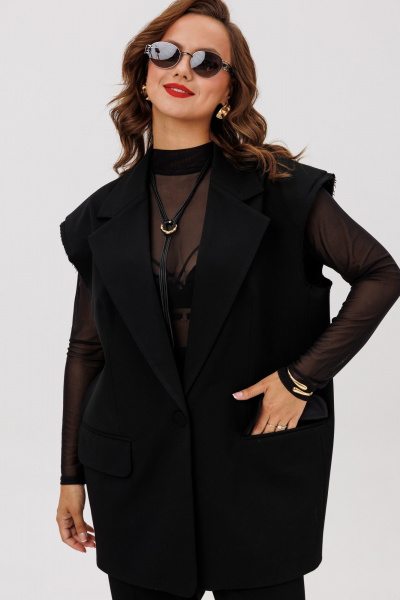 Жилет ANIDEN 64-1 черный - фото 3