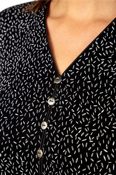 Блуза Abbi 4059 черно-белый - фото 23