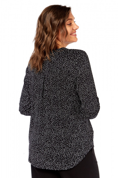 Блуза Abbi 4059 черно-белый - фото 21