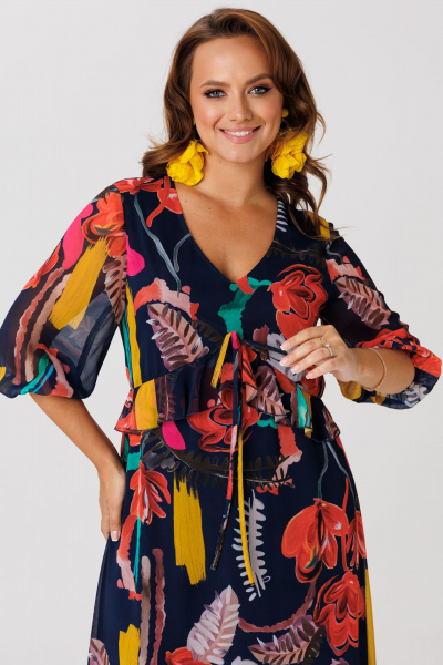 Платье Mubliz 254 синий - фото 12