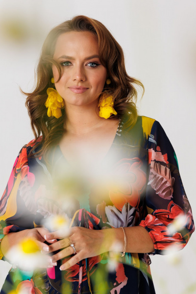 Платье Mubliz 254 синий - фото 8