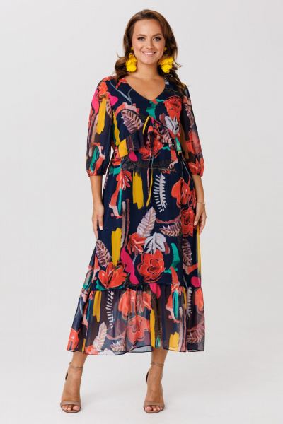 Платье Mubliz 254 синий - фото 1