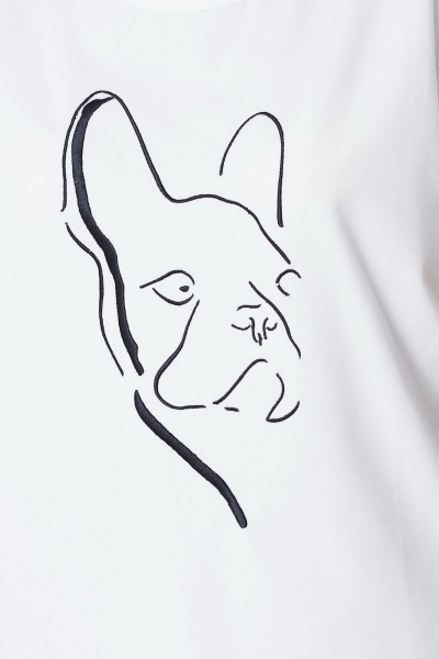 Футболка Condra 16292 молочный - фото 3