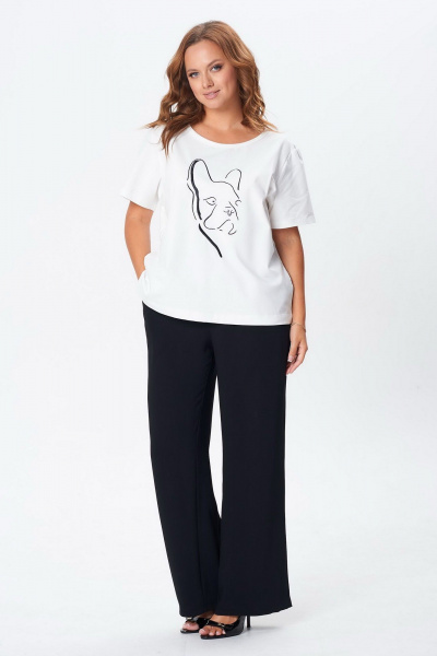 Футболка Condra 16292 молочный - фото 1