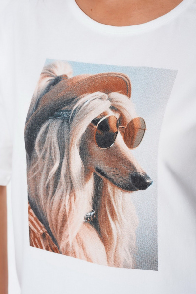 Футболка Condra 16294 молочный - фото 3