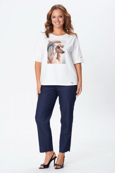 Футболка Condra 16294 молочный - фото 1