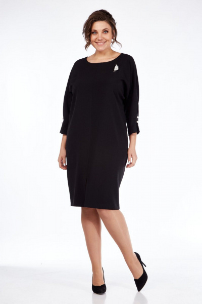 Платье СиБон 0231 черный - фото 1