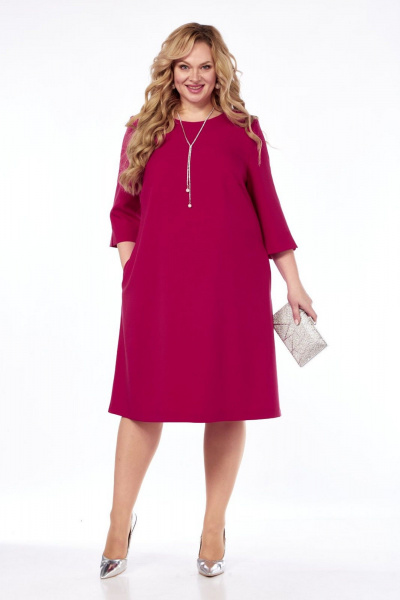 Платье СиБон 0356 малина - фото 1