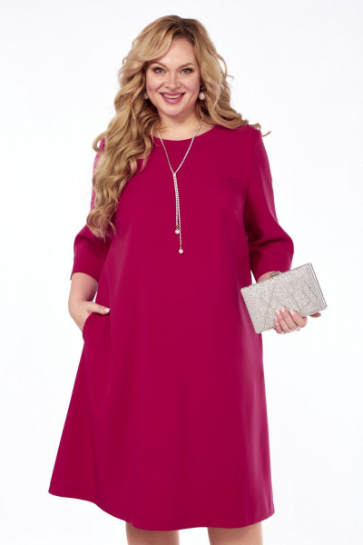 Платье СиБон 0356 малина - фото 2