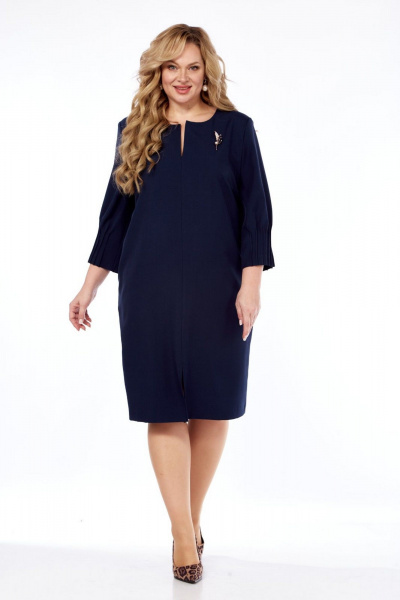 Платье СиБон 0344 темно-синий - фото 1