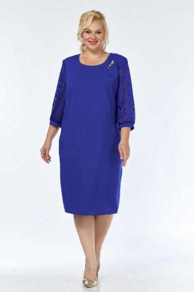 Платье СиБон 0342 василек - фото 1