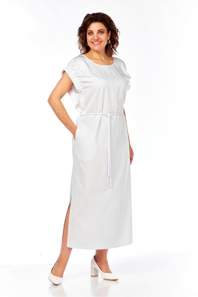 Платье SVT-fashion 621 белый - фото 1