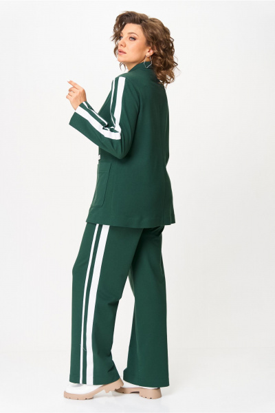 Брюки, жакет Bonna Image 965/1 зеленый - фото 9