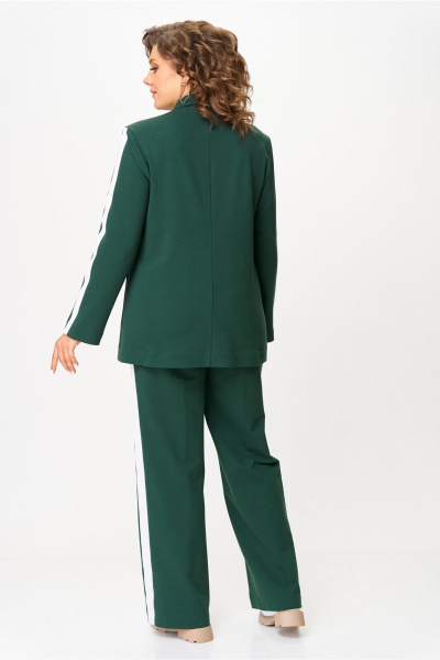 Брюки, жакет Bonna Image 965/1 зеленый - фото 8