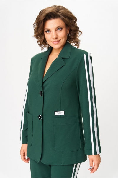 Брюки, жакет Bonna Image 965/1 зеленый - фото 6