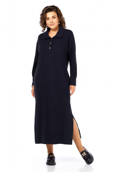Платье Jurimex 3348-2 темно-синий - фото 1